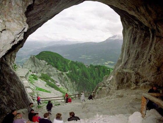 Eisriesenwelt cave mouth