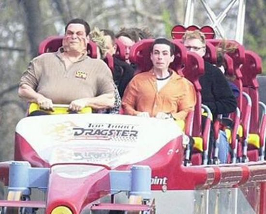 Pictures Of Funny Roller Coaster Moments