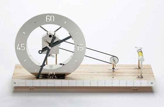 Daniel Weil Designed “clock For An Architect”