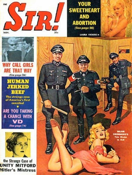 sir! nazis watch pin up girl