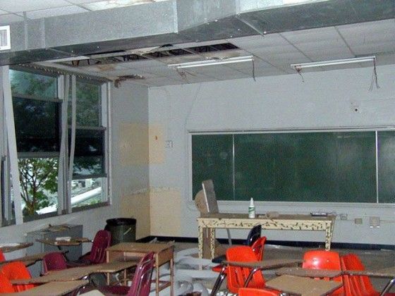 urbex of abandoned classroom