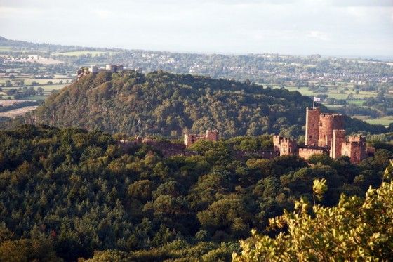 Peckforton Castle from the Hills