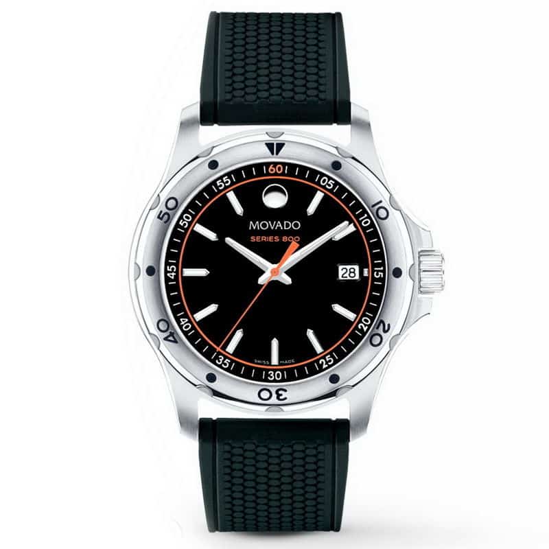 movado series 800 diver watch