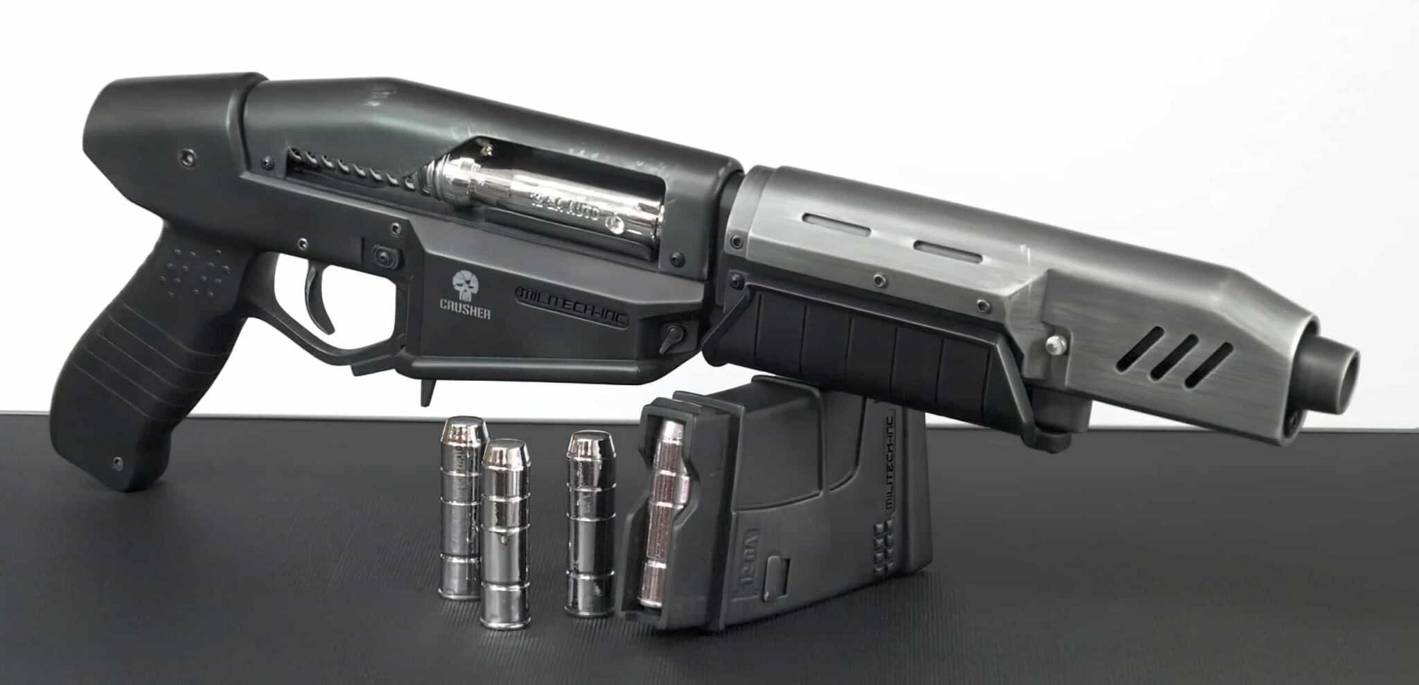 умный пистолет пулемет cyberpunk фото 62