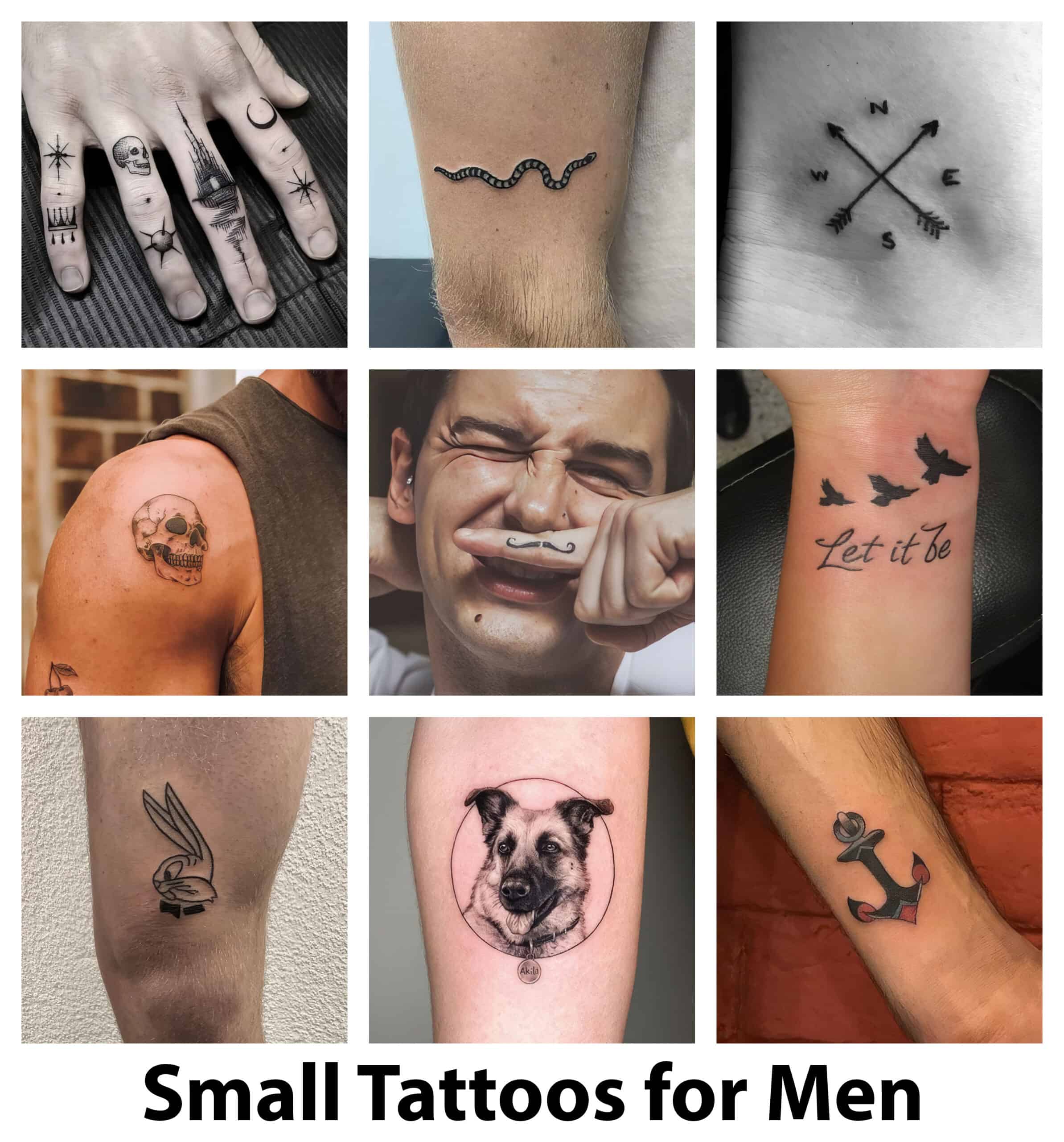 small tattoos for men collage scaled