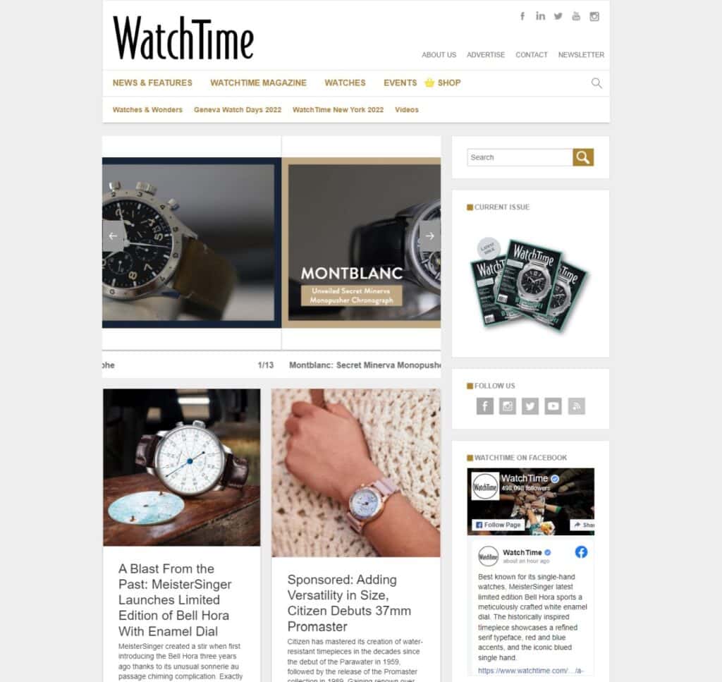 Best watch review online websites