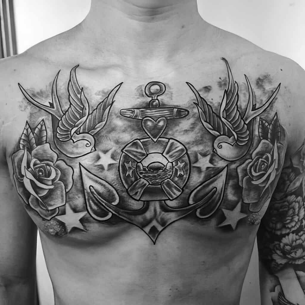 An anchor tattoo usually means... - Raciel Fabian Romero | Facebook
