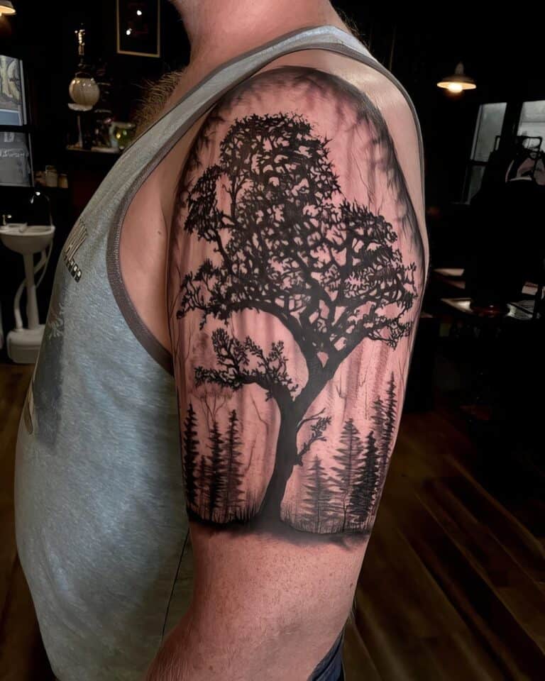 The Ultimate Guide To Tree Tattoos For Men: Meaning, Symbolism, And ...