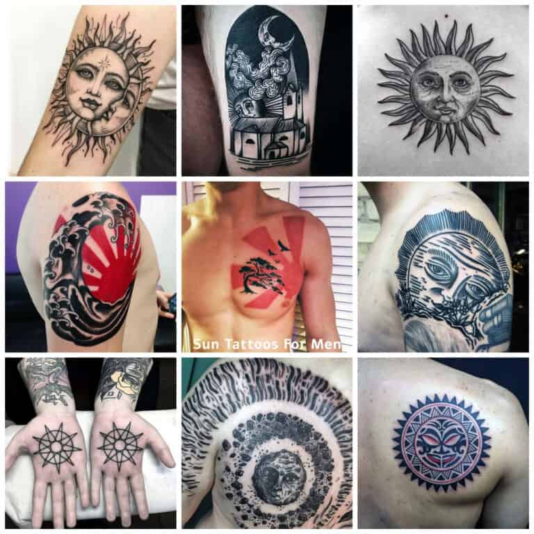 Simple Sun Tattoos For Men: 39 Brilliant Ideas For 2023