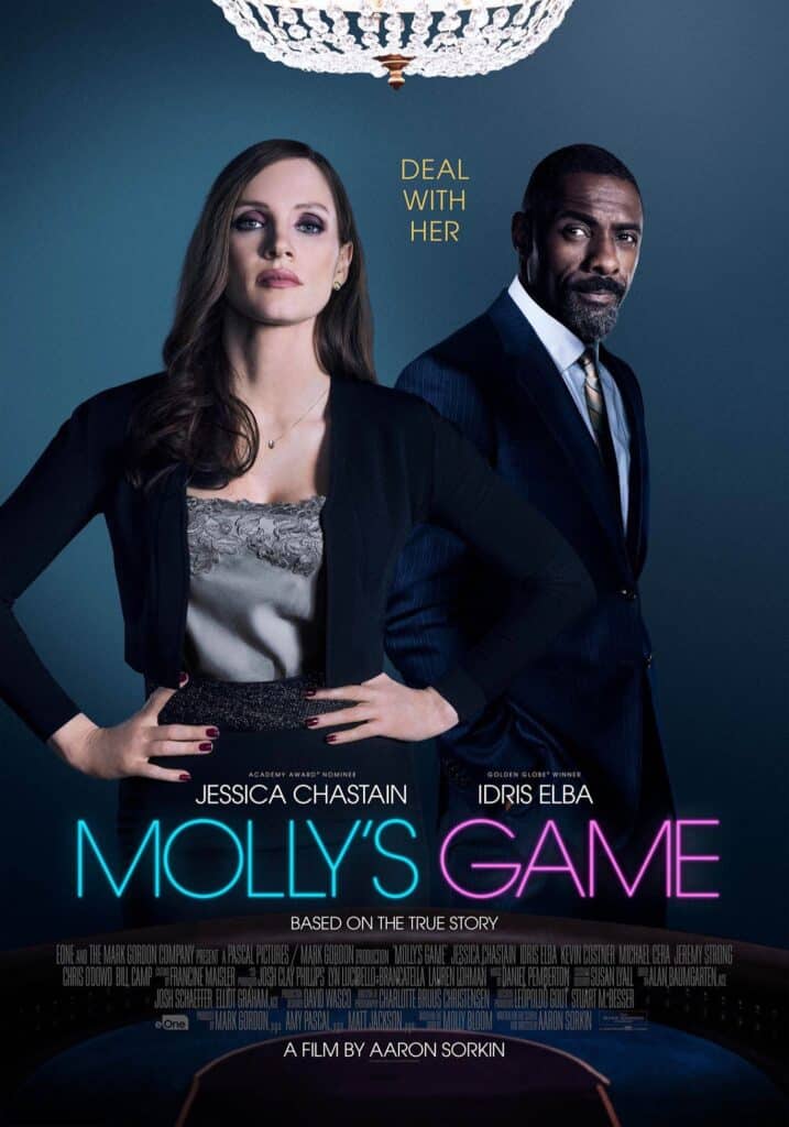 Mollys Game 2017 movie poster