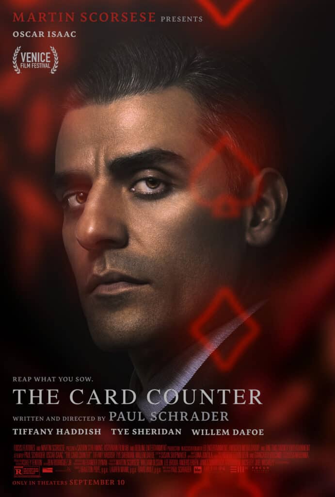 The Card Counter 2021 movie poster