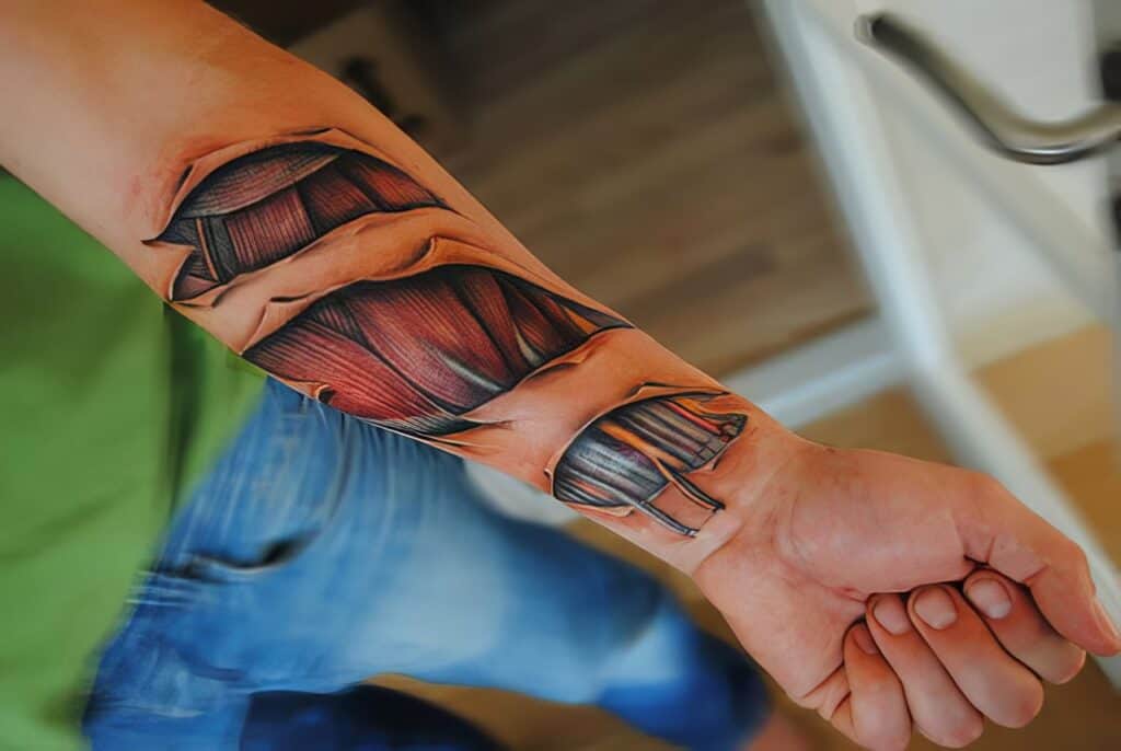 50 Cool 3D Forearm Tattoos for Men [2024 Inspiration Guide]
