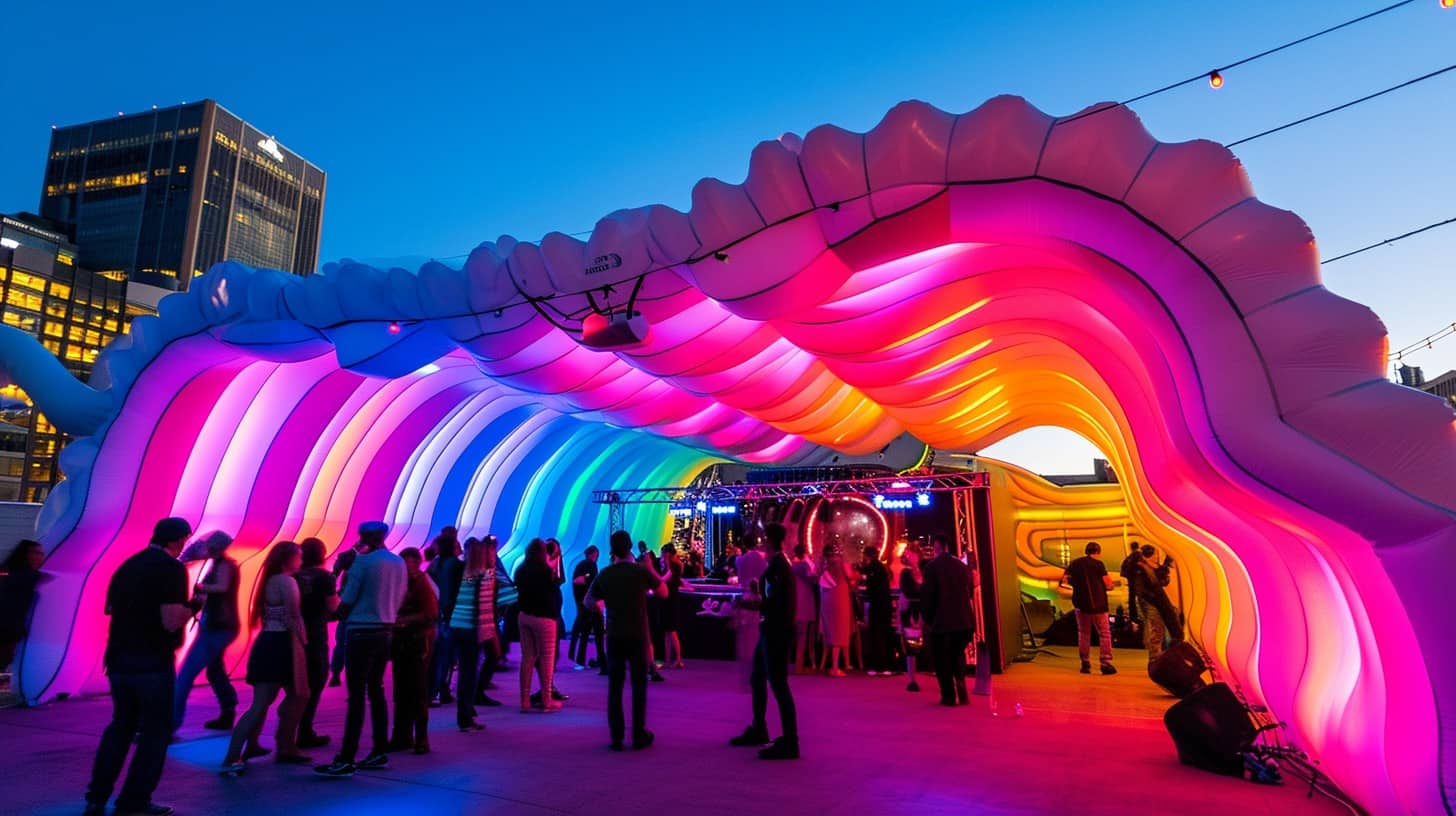Inflatable Nightclubs: The Innovative New Way to Party