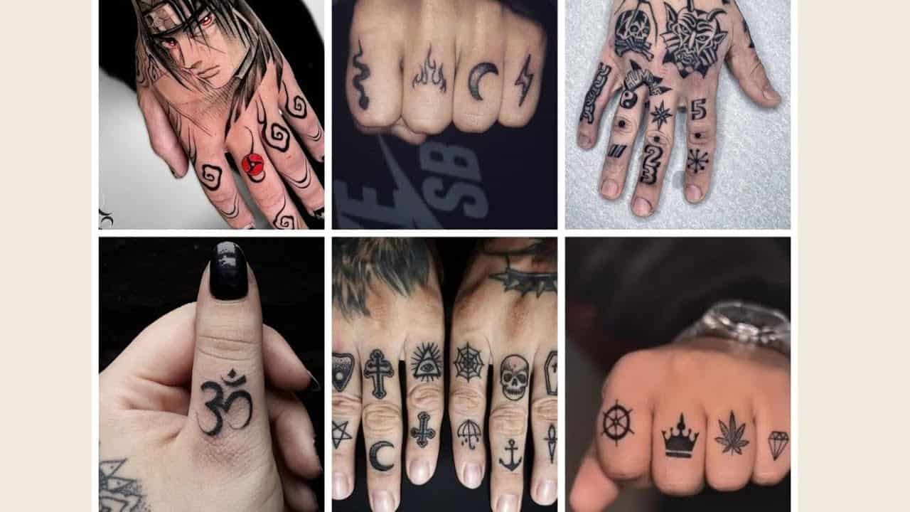 Knuckle Finger Tattoos | Realistic Temporary Tattoos – TattooIcon
