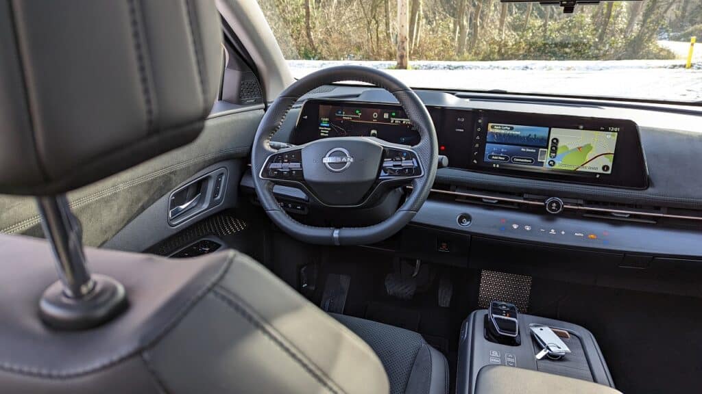 2023 Nissan Ariya interior