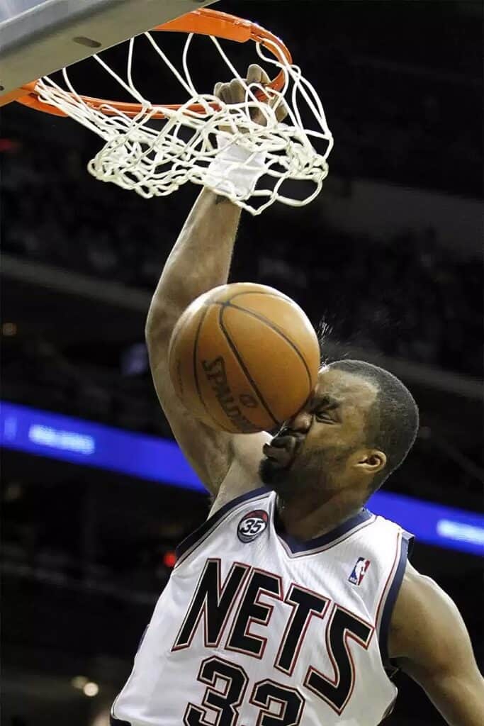 Dunking On Yourself Funny Sports Picture