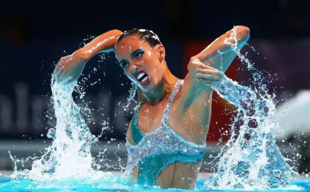 Synchronized Swimmers Rage Funny Sports Picture