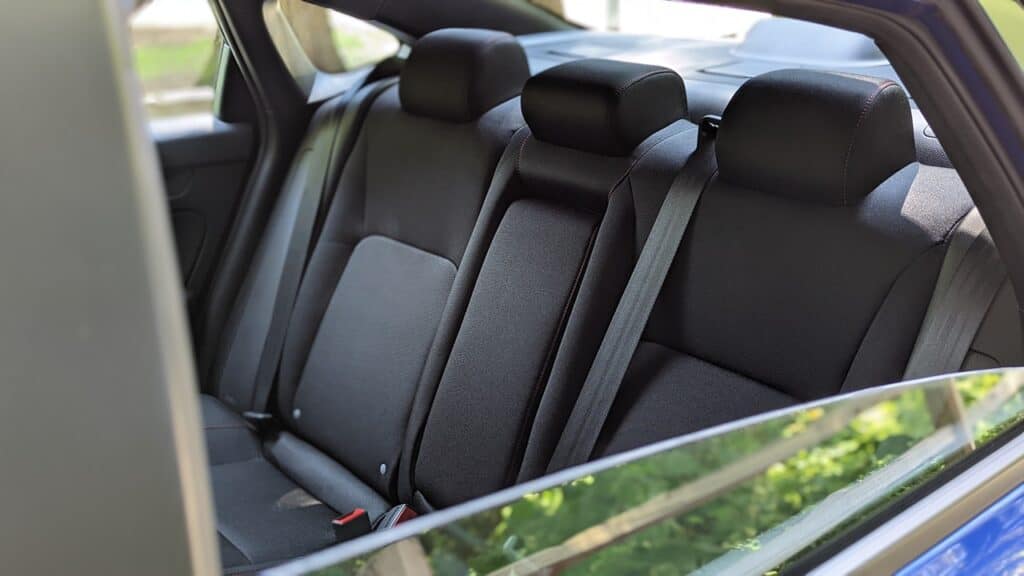 2024 Honda Civic Si Rear Seats