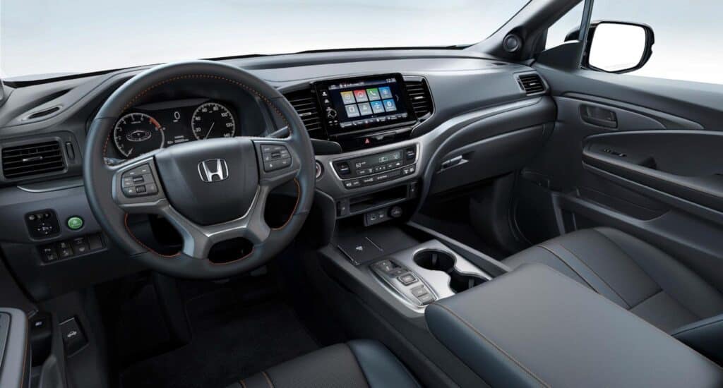 2025 Honda Ridgeline TrailSport interior review