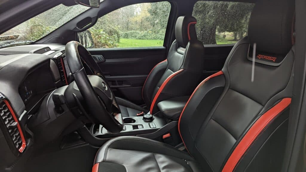 2024 Ford Ranger Raptor Interior