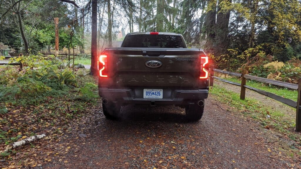 2024 Ford Ranger Raptor rear