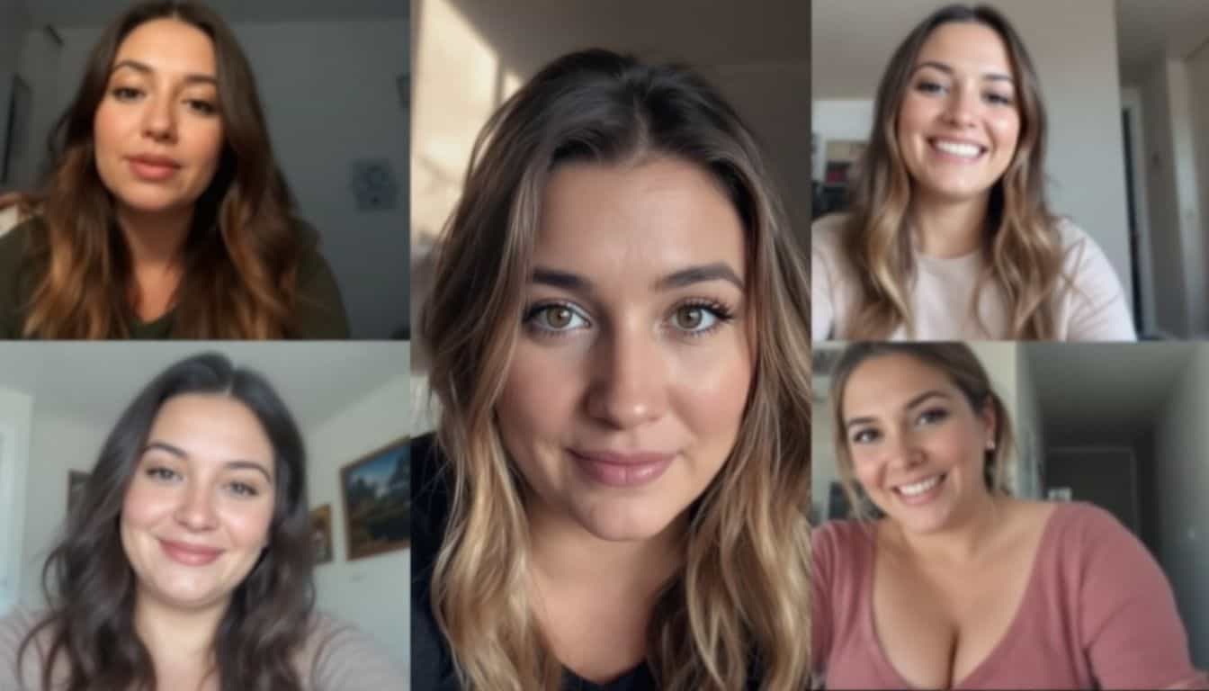 A group of moms on OnlyFans showcasing their everyday, authentic filming styles.